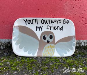Bakersfield Owl Plate