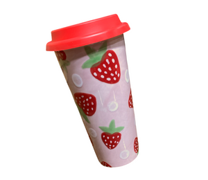 Bakersfield Strawberry Travel Mug