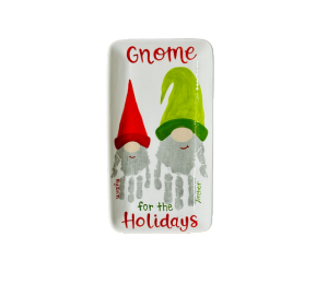 Bakersfield Gnome Holiday Plate