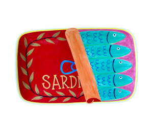 Bakersfield Sardines Dinner Plate