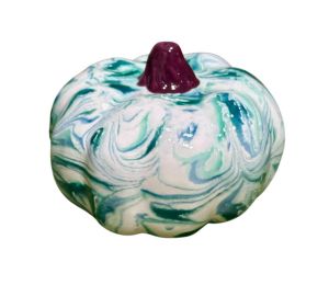 Bakersfield Teal Shaving Cream Pumpkin