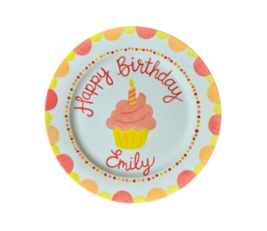 Bakersfield Birthday Cupcake Plate